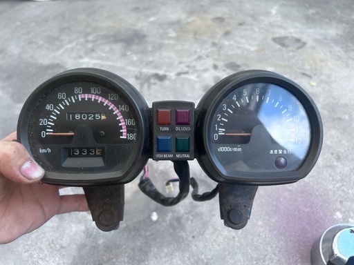 xj400sp メーター　