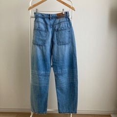 1回着用　ウールリッチ　デニム　ベルテッド　ジーンズ　レディース　26の画像