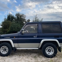 希少71プラドショート 純正デフロック純正ウインチの画像