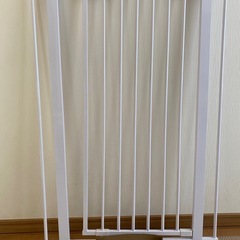ペットゲート ベビーゲート　ハイタイプ ホワイト 高さ110cm 設置幅75-85cmの画像