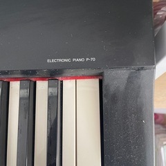 【お話し中】YAMAHA    88鍵　電子ピアノ　P-70の画像