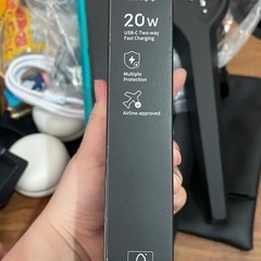 【No,479】モバイルバッテリー お顔付き 新品未使用の画像