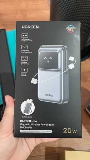 【No,479】モバイルバッテリー お顔付き 新品未使用