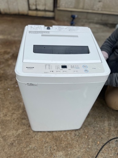 激安☆マクスゼン 2024年製 5.5kg 洗濯機