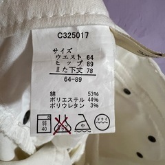 64ｃｍ～ レディースパンツの画像