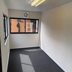 マツオカユニットハウス 【引き取り限定】プレハブ 倉庫 ユニットハウス 物置 事務所の画像