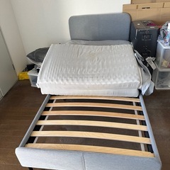IKEA シングルベッドフレームの画像