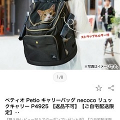 ペティオ　キャリーリュックの画像