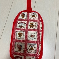 上履き入れ　赤の画像