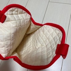 上履き入れ　赤の画像