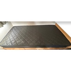 コイルマットレス　シングルサイズ　黒の画像