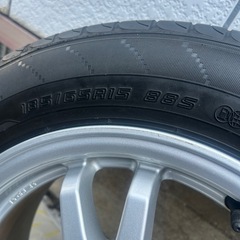 ホイール付きタイヤ　185/65R15 4本 15インチホイールの画像