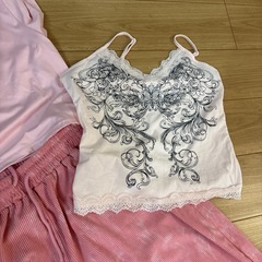 美品✨3点セット 大人用L ピンク好きさんいかが?の画像