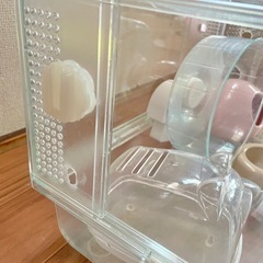 ②GEX ジェックス グラスハーモニー 450N ハムスターゲージ お世話セット ゴールデンハムスター‪🐹 すぐ飼育可能‼️の画像