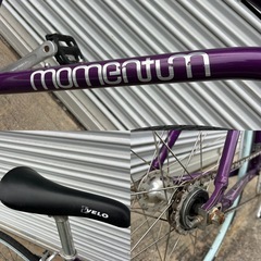 ピストバイク クロスバイク  momentum 700c アルミフレーム 価格交渉可能の画像