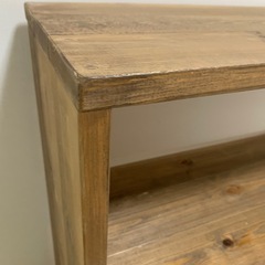 モンテッソーリ　おもちゃ棚  2段の画像