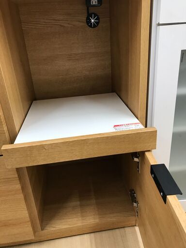 A-1682【リユースのサカイ野々市店】ジモティ来店特価‼ 　レンジボード　茶　※クリーニング済み