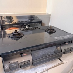 Rinnai ガスコンロ RTES97BK LPガス用 動作OKの画像