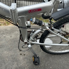 マウンテンバイク　自転車　シマノ　片山右京　折り畳みの画像