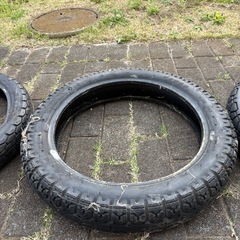 GN125 前後タイヤ2セットの画像