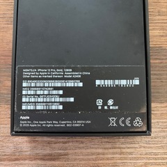 iphone12 pro 128GBの画像