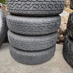 ジムニー純正ホイル、タイヤ　4本の画像