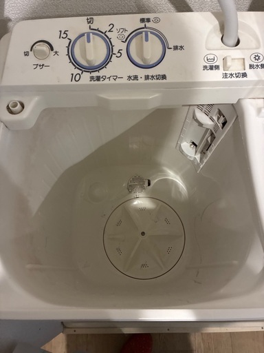 二層式洗濯機