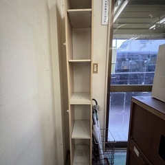 縦型収納ラックお譲りします。の画像