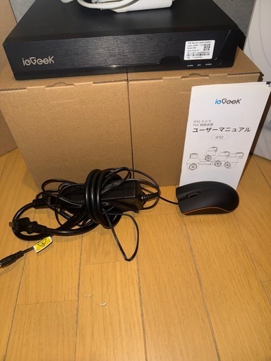 監視カメラ4台＋2TB本体　wifi不要