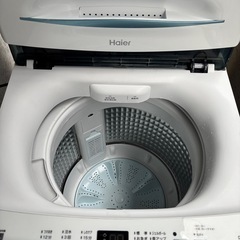 Haier 全自動洗濯機 5.5kgの画像