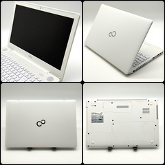 ⭐️Windows11⭐️Office2024⭐️美品 富士通ノートパソコン Core i7 16GB 新品SSD512GB  高速起動 DVDドライブ Type-Cの画像