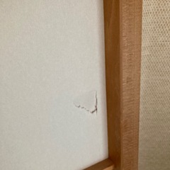 障子風パネル 木製（破れあり・インテリア用）の画像