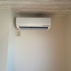 毎月3名限定エアコン6畳用工事費込み77000円の画像