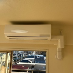 毎月3名限定エアコン6畳用工事費込み77000円の画像