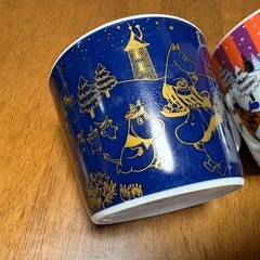 ムーミン　ティーカップ3つセットの画像