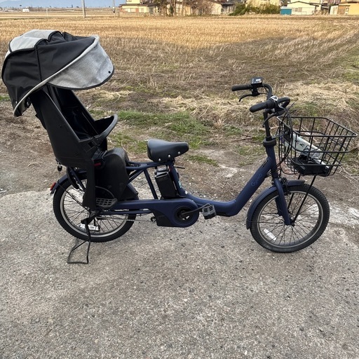 パナソニック 電動アシスト自転車 子供用シート　GyuttO ギュット 大型バッテリーバッチリ　ロング79km