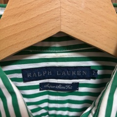 ラルフローレン（Ralph Lauren ）ストライプのシャツ 5部袖の画像