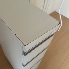 お譲りします！スキマ収納　キッチンワゴンの画像