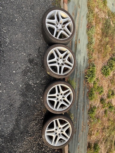 SLK350 R172で使用していた純正ホイール4本セット