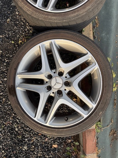 SLK350 R172で使用していた純正ホイール4本セット