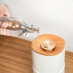 超音波式加湿器　PRISMATE PR-HF064 (ライトベージュ)の画像