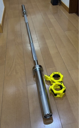 WILD FIT オリンピックシャフト183cm カラー付き