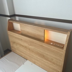 ニトリ　シングルベッドの画像