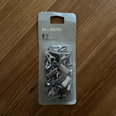 IKEA DIGNITET カーテンワイヤー　３点の画像