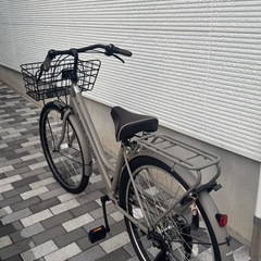 【取引中】27.5インチ 変速付き シティーサイクル 自転車 の画像