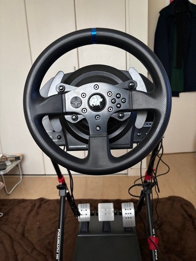 スラストマスター ハンコン T300 RS GT ps5 グランツーリスモ7  レーシングホイールスタンド