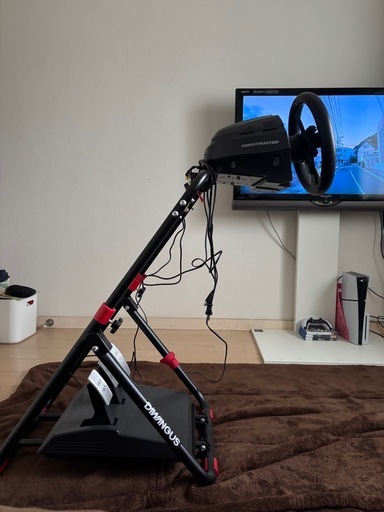 スラストマスター ハンコン T300 RS GT ps5 グランツーリスモ7  レーシングホイールスタンド