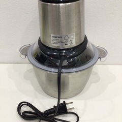 HOMEASY フードプロセッサー ステンレス製の画像