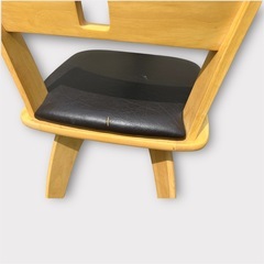 アンティーク　回転イス　3脚セット　ダイニングチェア　椅子　大阪配送可能の画像