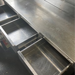 業務用 引き出し付き調理台の画像